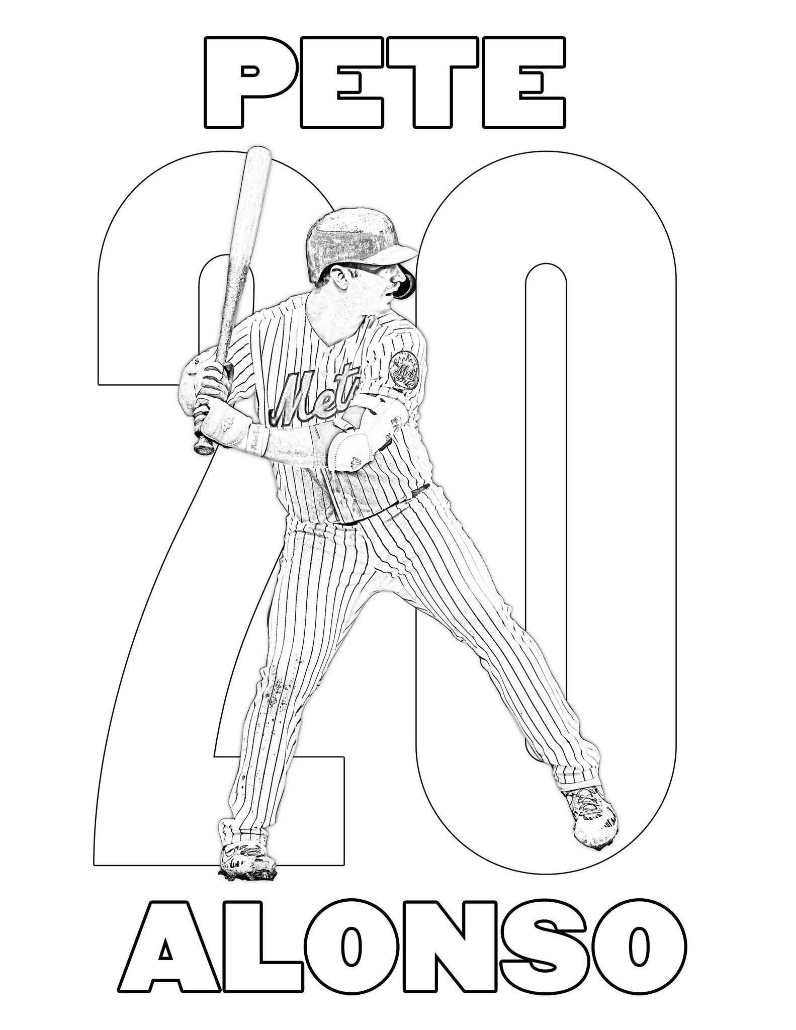 New york mets on x its time to color ð enjoy these mets coloring sheets of some of your favorite players be sure to share your finished artwork with us lgm httpstcoyortlpndqd