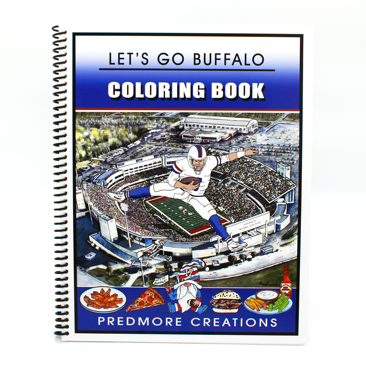 Lets go buffalo coloring book