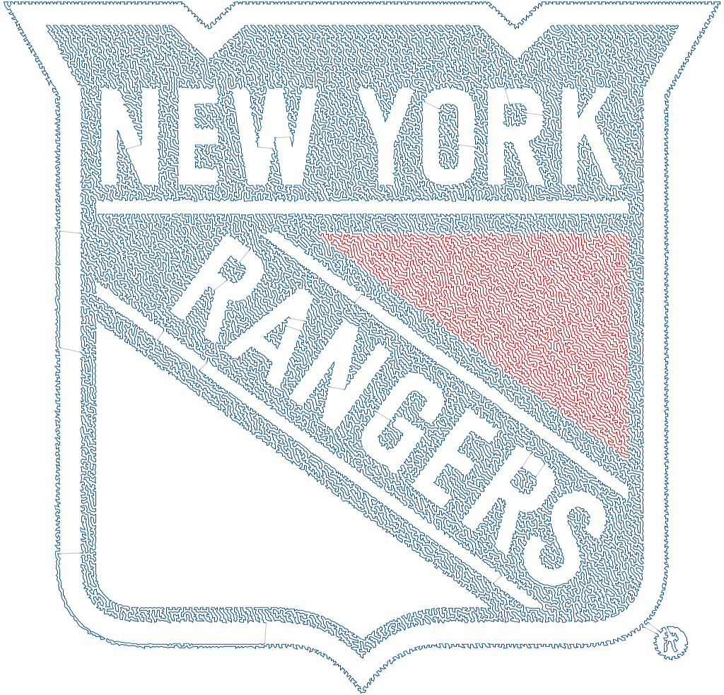 New york rangers logo tsp art by trandoductin on