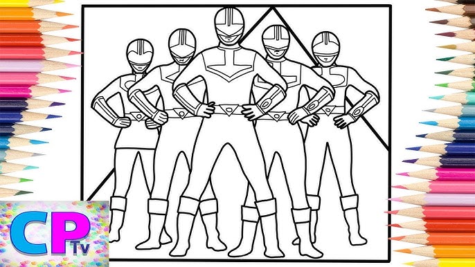 Power rangers rescue power rangers wild force coloring pagesclarx oe aly