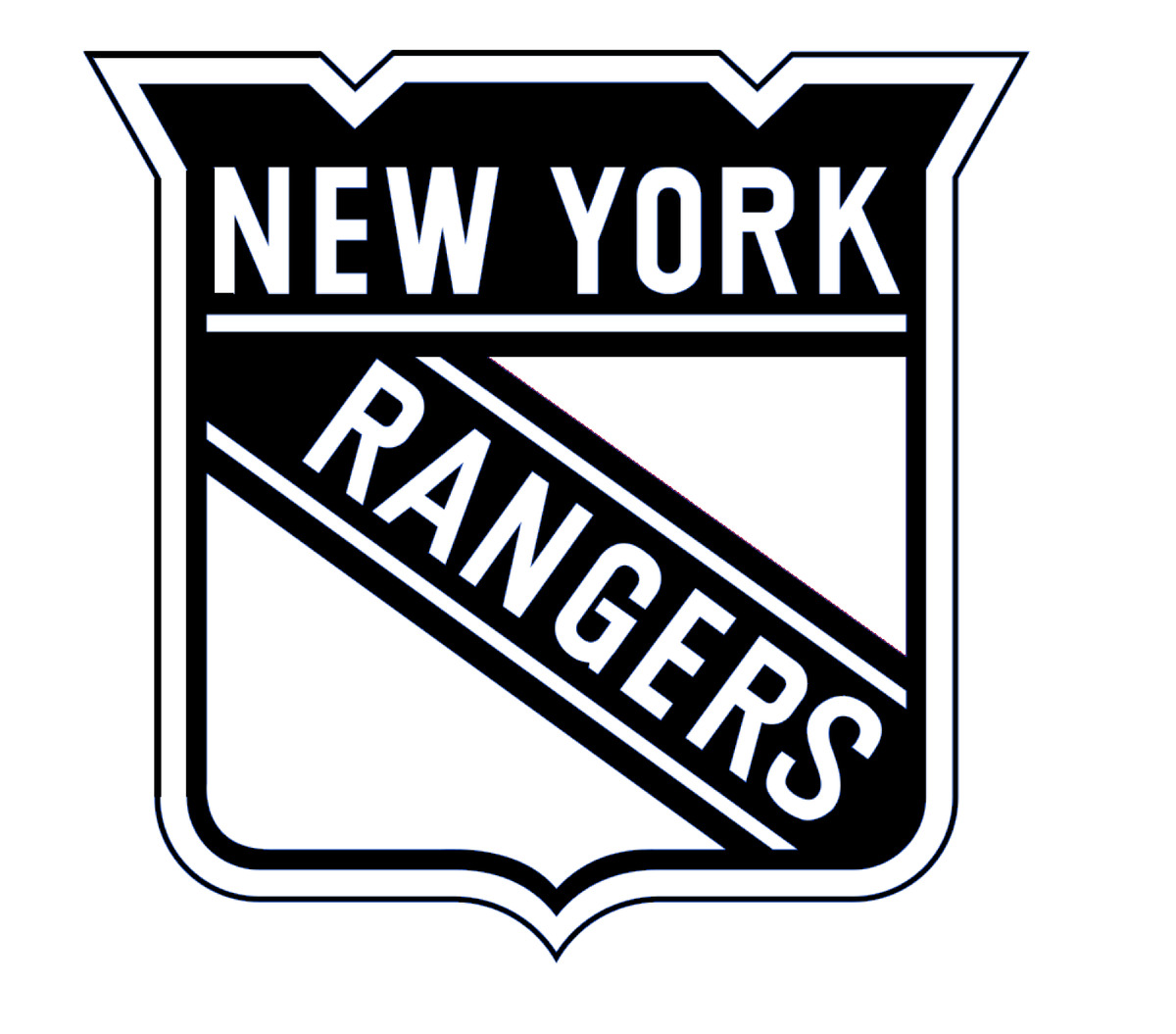 New york rangers logo nhl vinyl del window laptop any size any color