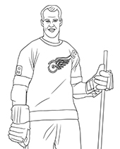 New york rangers crest coloring sheet