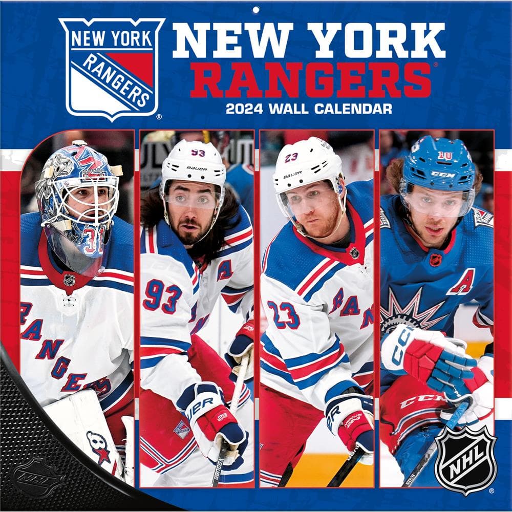 Nhl new york rangers wall lendar
