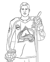 New york rangers crest coloring sheet