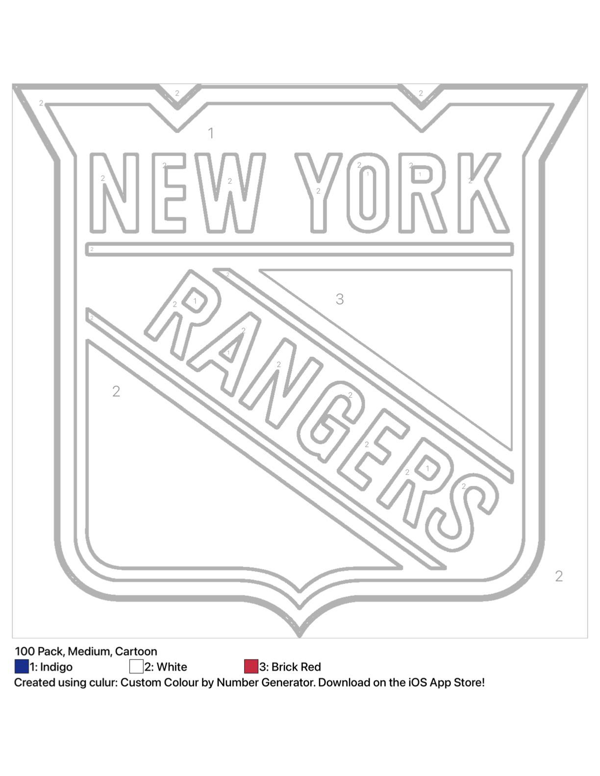 Nhl colour by number rhockey