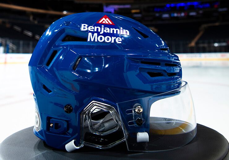 Benjamin moore named official paint partner of the new york rangers