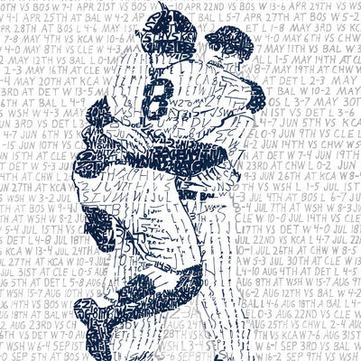 Yankee stadium yankees wall art art of words
