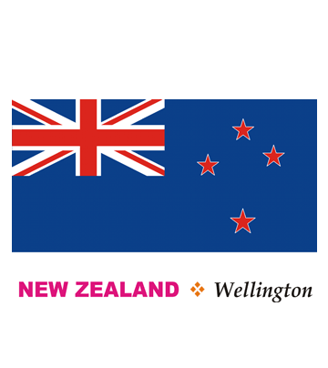 New zealand flag coloring pages for kids to color and print