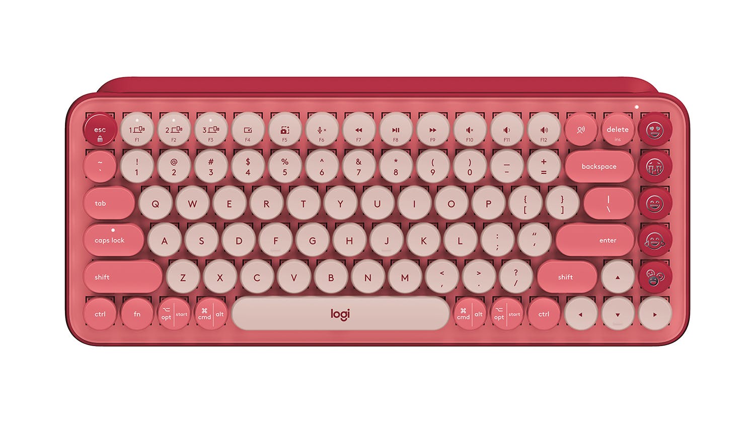 Logitech pop keys wireless mechanical keyboard with emoji