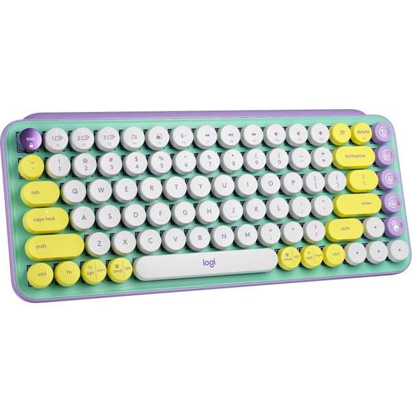 Logitech pop keys wireless keyboard with emoji