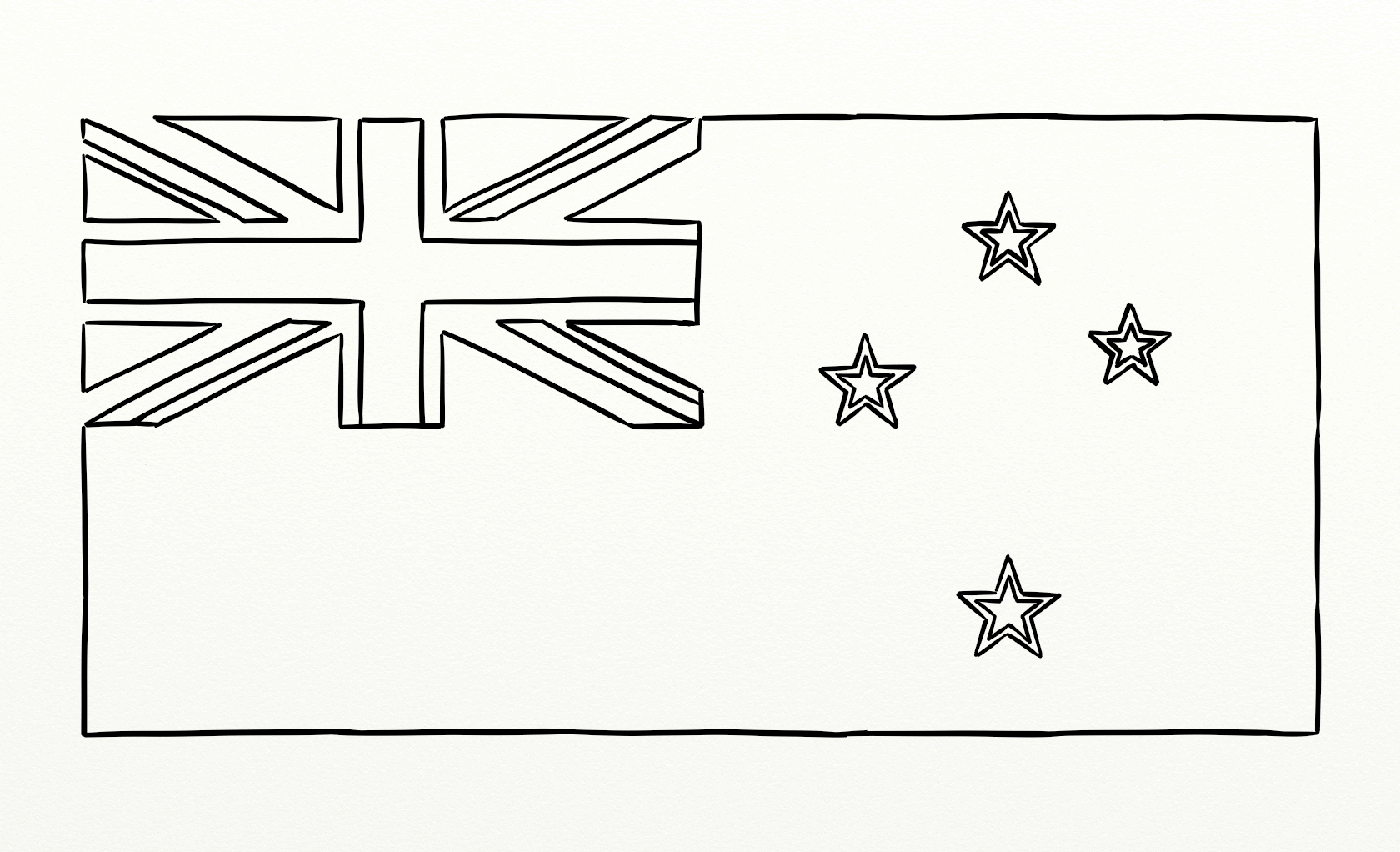 New zealand flag coloring pages new zealand flag flag coloring pages flag colors