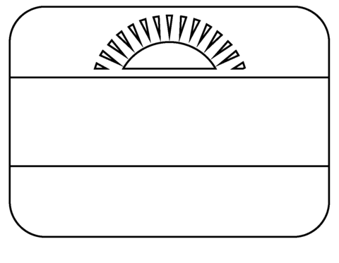 Flag of malawi emoji coloring page free printable coloring pages