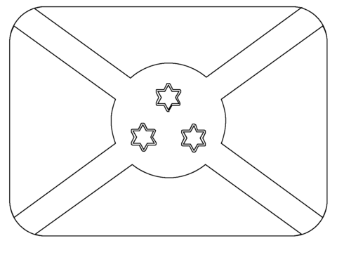 Flag of burundi emoji coloring page free printable coloring pages