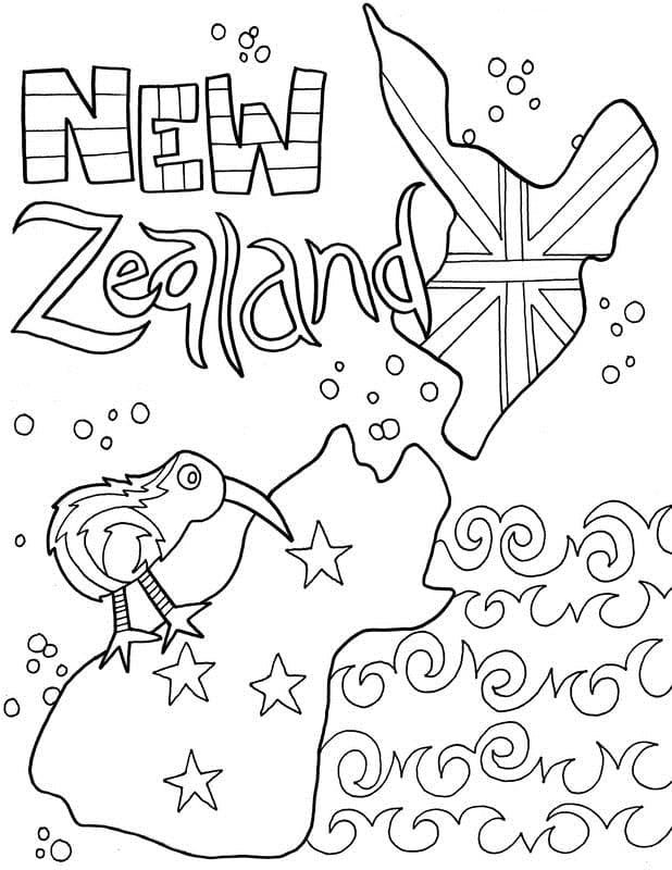 New zealand coloring pages printable for free download