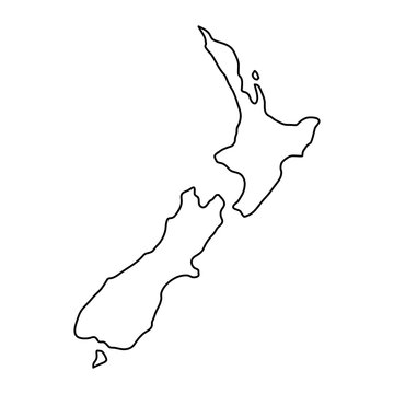 New zealand outline images â browse photos vectors and video