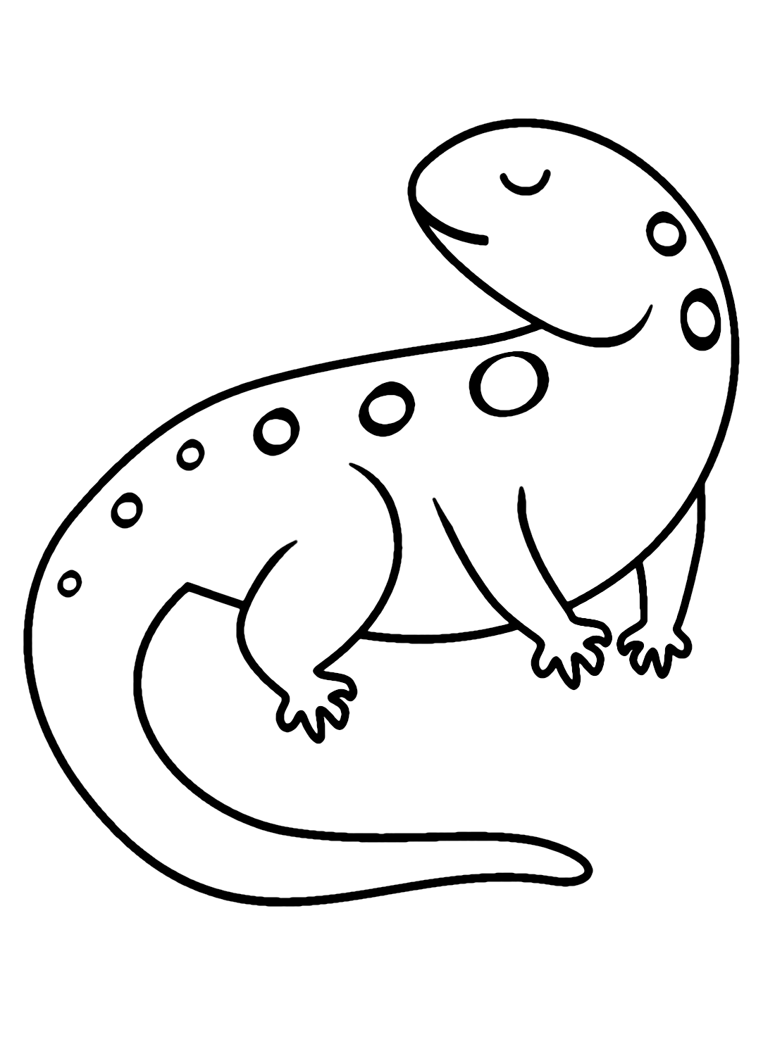 Newt coloring pages printable for free download