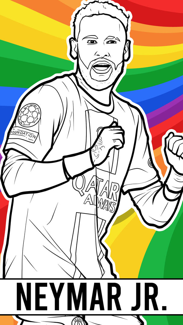 Drawing coloring football game android s