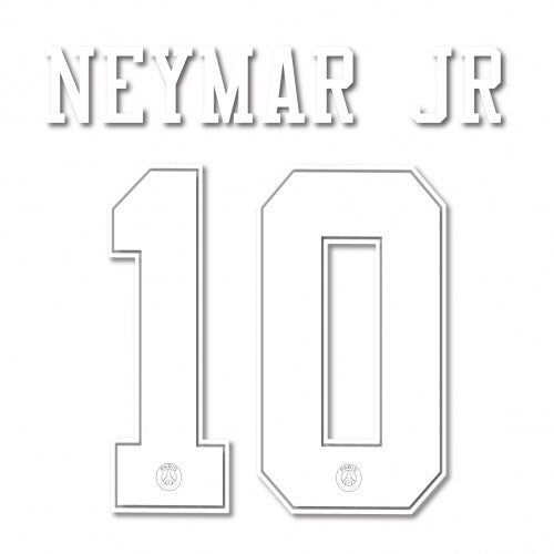 Psg third neymar jr youth jersey name set