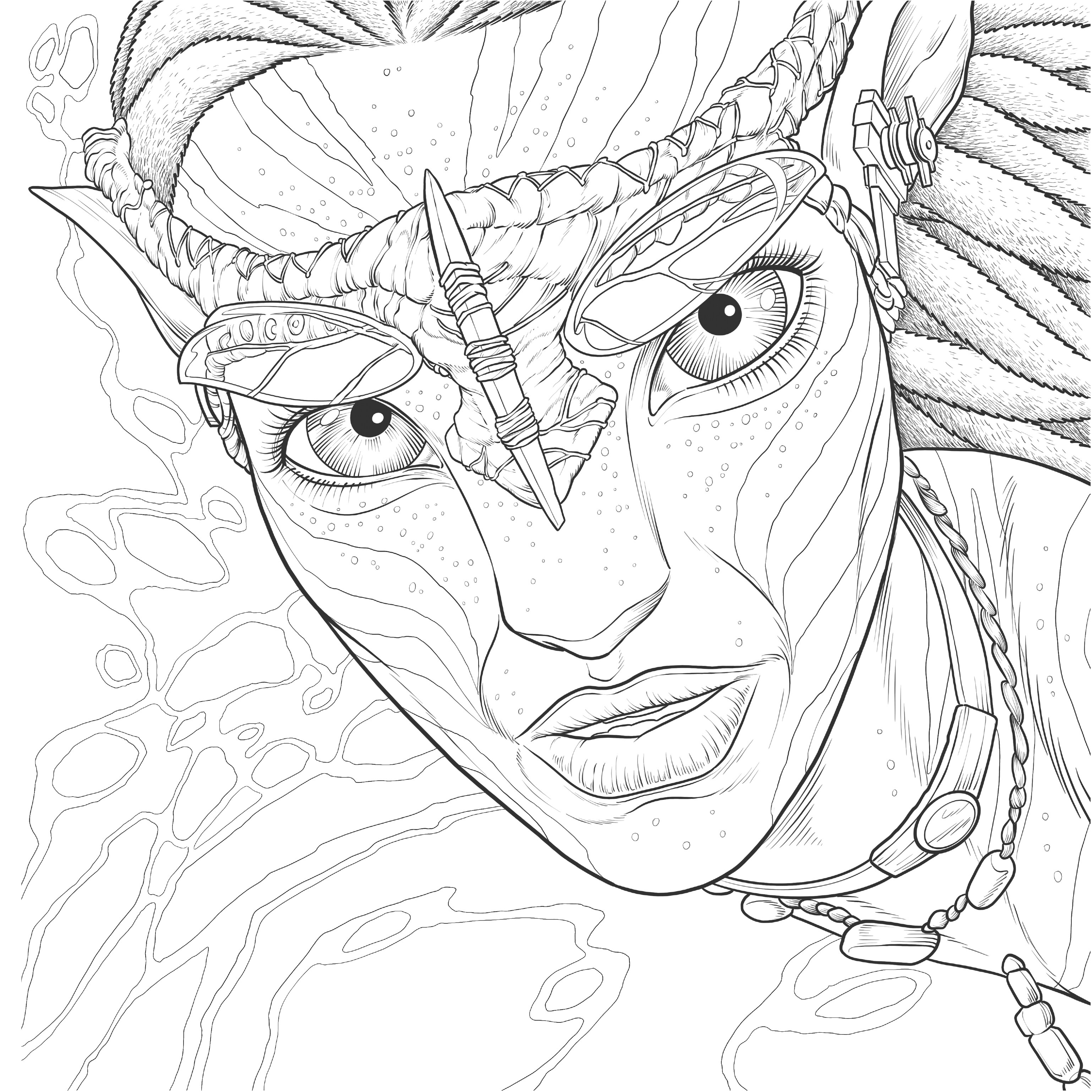 The coloring book challenge