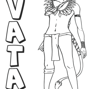 Avatar the way of water coloring pages printable for free download