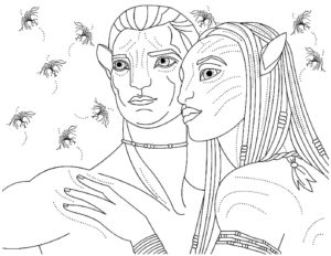 Avatar coloring pages âï free coloring pages