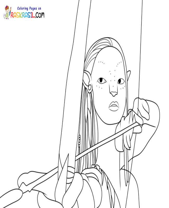 Avatar the way of water coloring pages free and online coloring