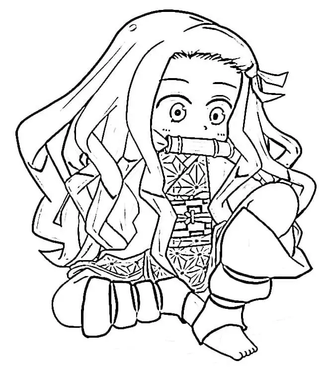 Nezuko malvorlagen