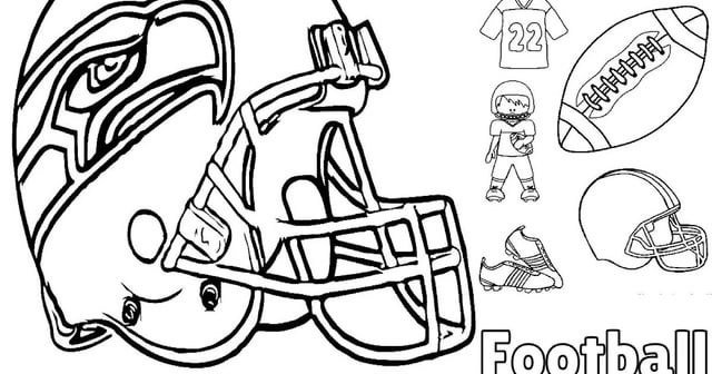 Football coloring pages rcoloringpagespdf