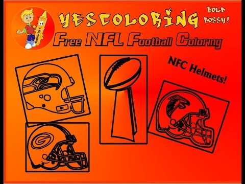 Bold bossy football helet coloring pages