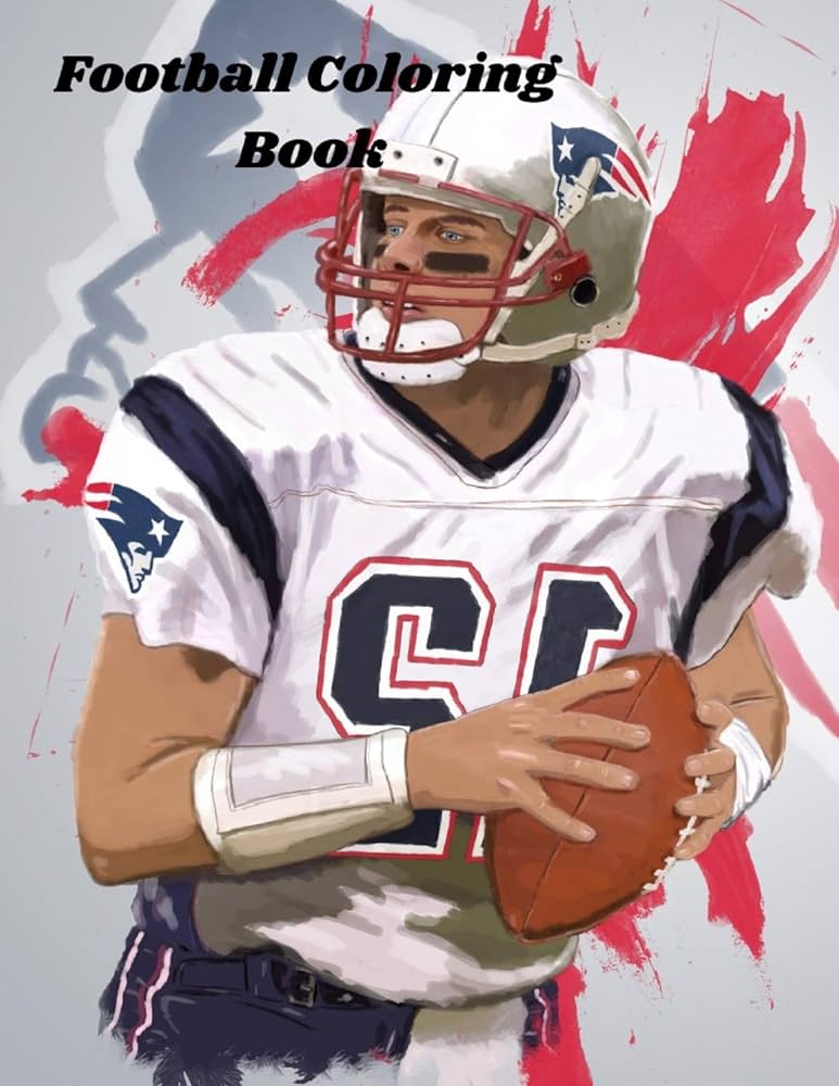 Football coloring book nfl national football league fans coloring book the ultimate nfl national football league coloring book nfl team colors logos helmets and uniforms nfl coloring book timber milly