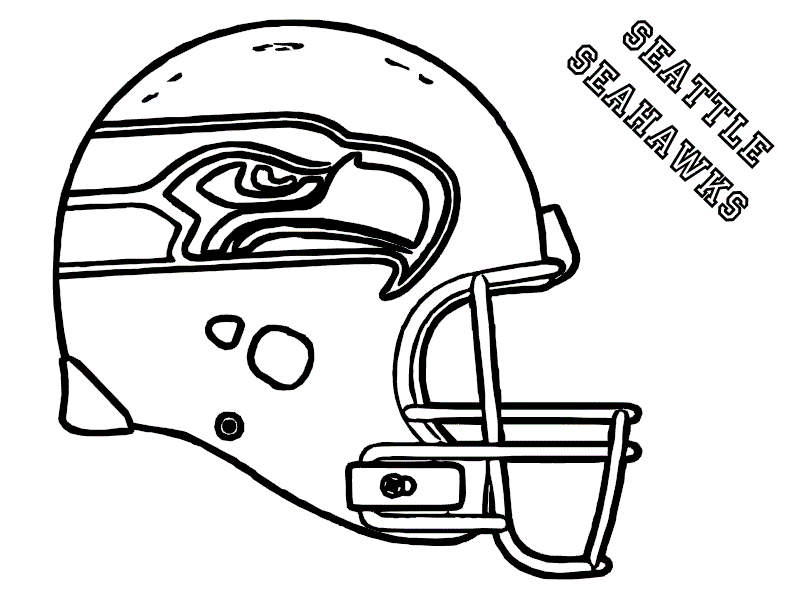 Free printable coloring pages football helmets