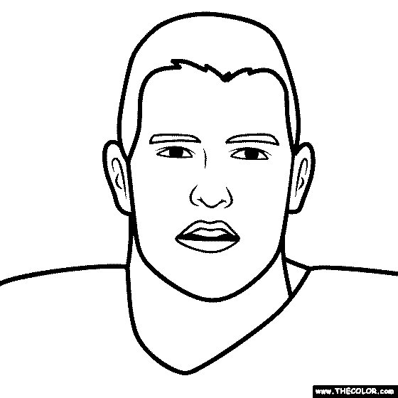 Football players online coloring pages