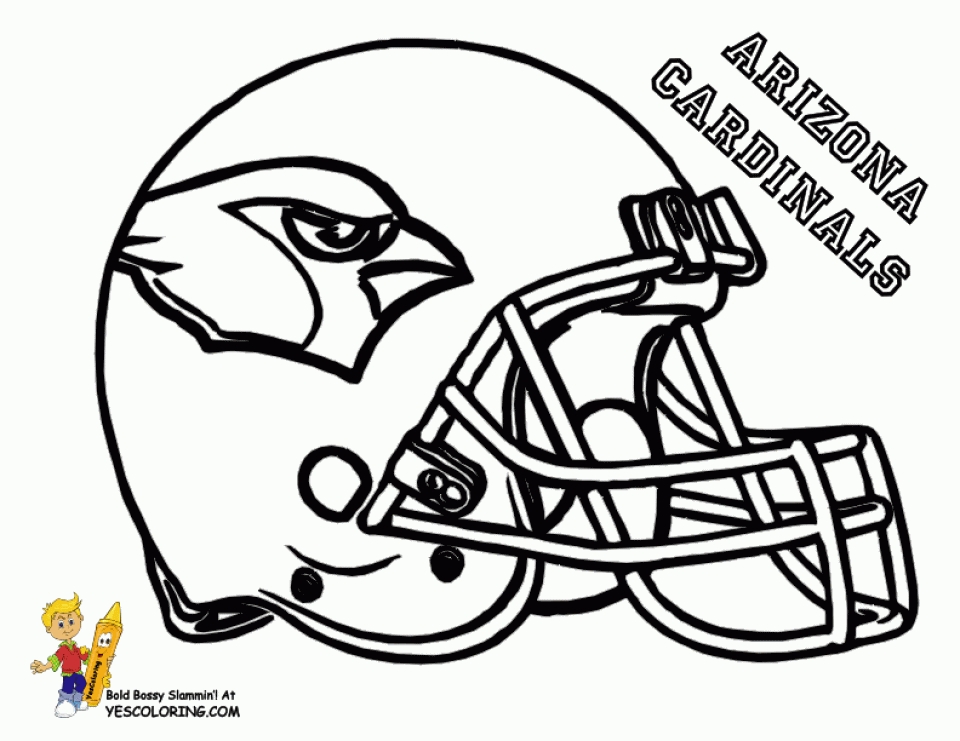 Get this football helmet nfl coloring pages for boys printable