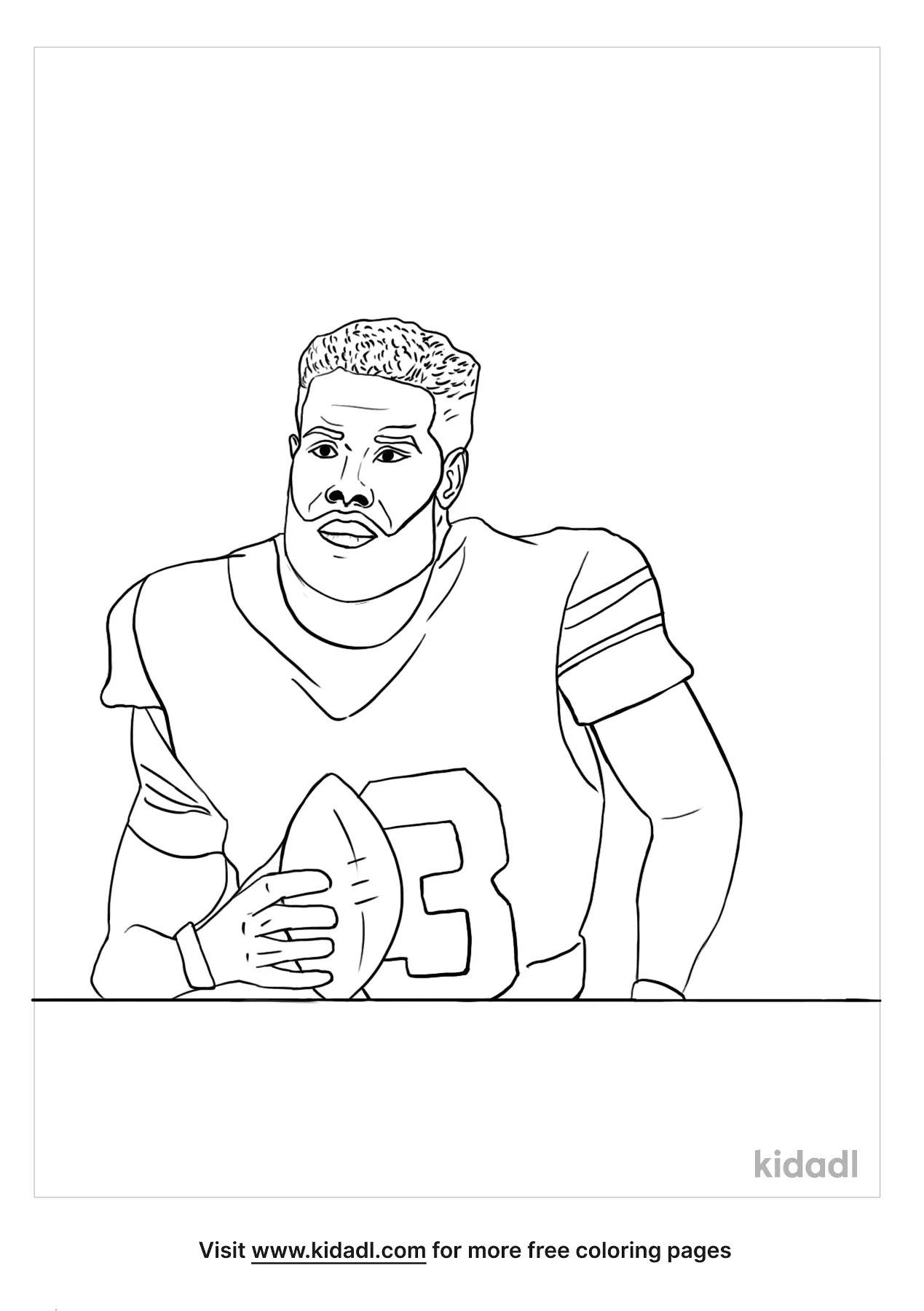 Free odell beckham jr coloring page coloring page printables