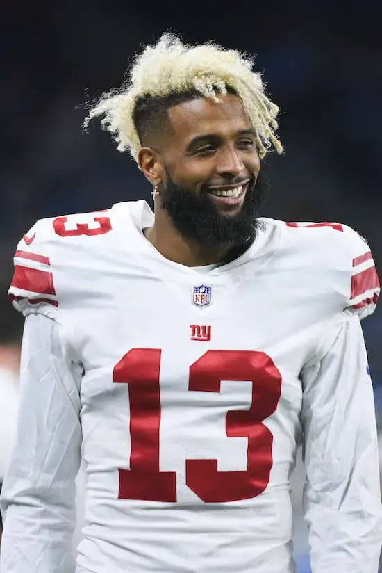 New york giants and odell beckham sign