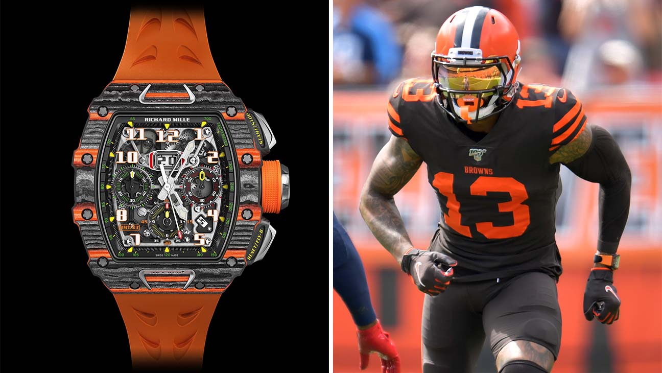 All the details on odell beckham jrs richard mille watch â the hollywood reporter