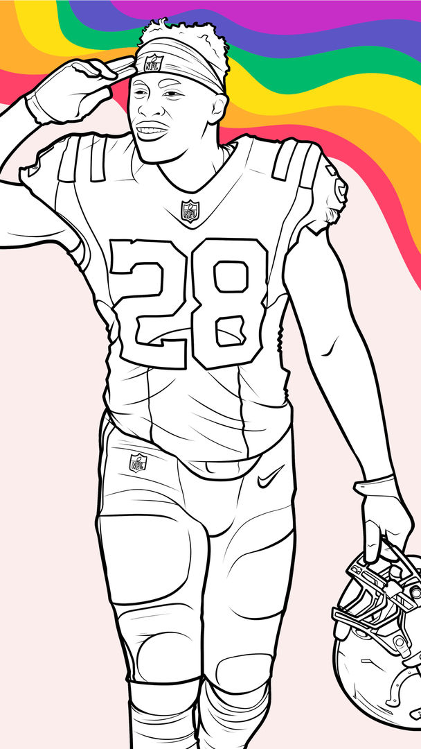 Draw coloring nfl football android s apk download for free