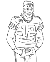 Nfl coloring pages american football