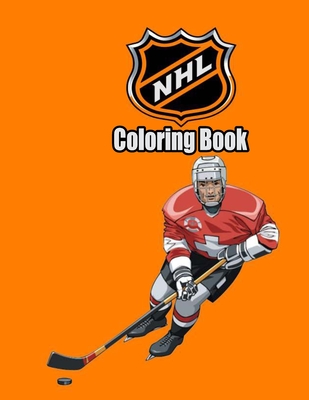 Nhl coloring book paperback one more page