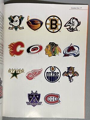 Rare authentic nhl center ice team logo coloring book penguin putnam unused