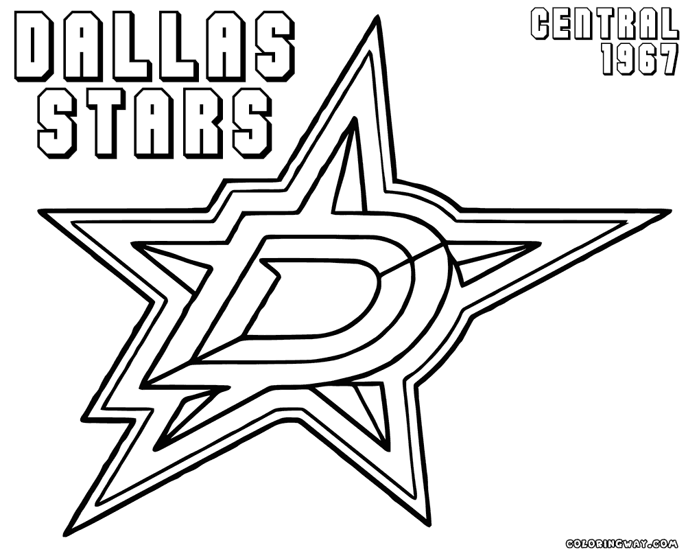Nhl logos coloring pages coloring pages to download and print