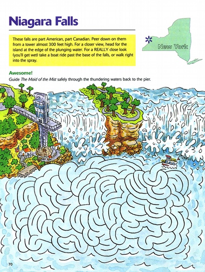 Niagara falls maze