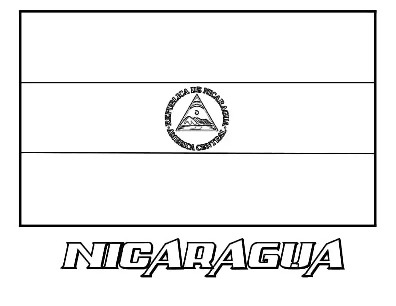 Nicaragua malvorlagen