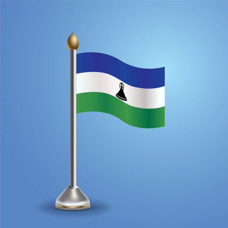 Flag of nicaragua national symbol perfect for design on gradient blue background free vector and graphic