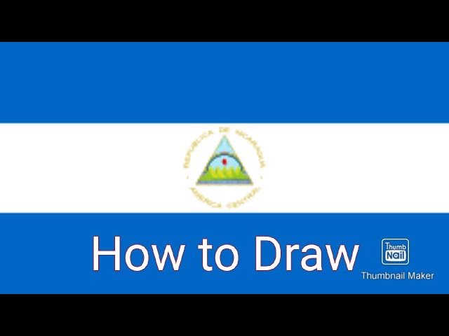 How to draw nicaragua