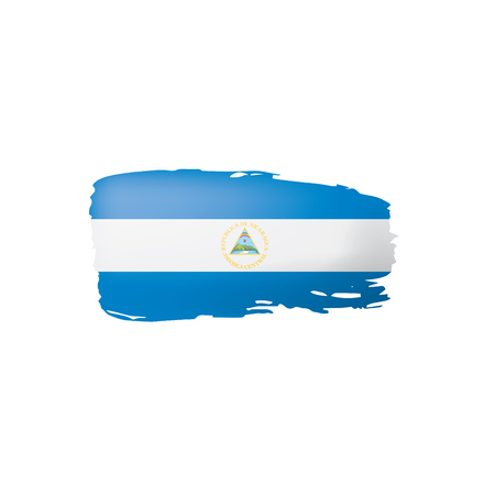 Nicaraguan flag stock illustrations cliparts and royalty free nicaraguan flag vectors