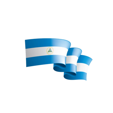 Nicaragua flag vector art png nicaragua national flag illustration symbol icon republic silk png image for free download