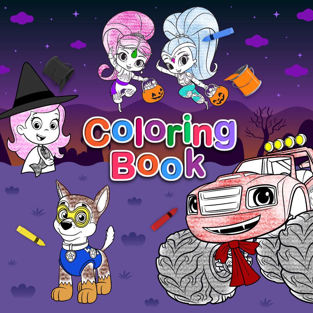 Nick jr coloring book halloween halloween coloring pages halloween coloring book halloween coloring