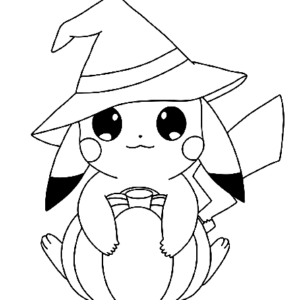Pokemon halloween coloring pages printable for free download