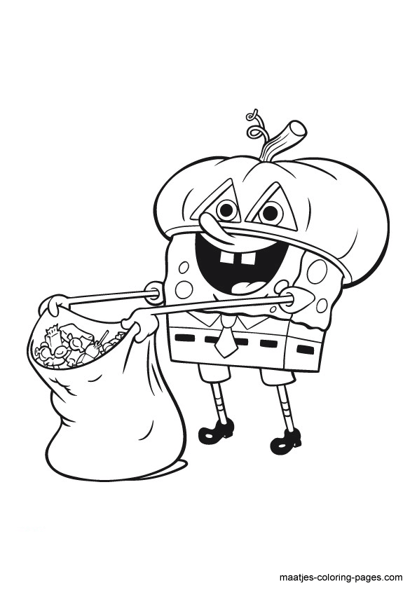 Spongebob pages â printable pages